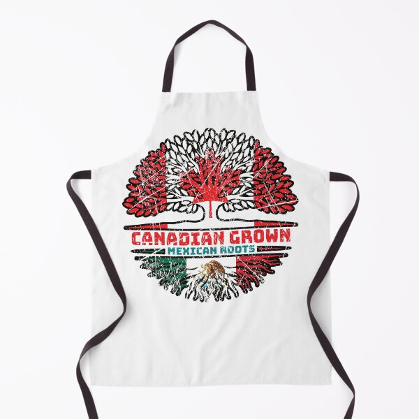 Item preview, Mexico Mexican Canadian Canada Tree Roots Flag designed and sold by FlagX.