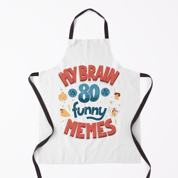 Item preview, My brain is 80% funny memes designed and sold by Anti-Style.