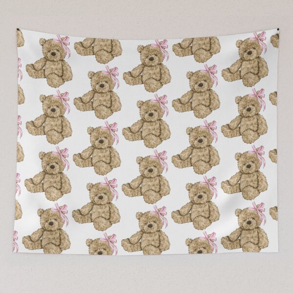 Item preview, Cuddly Teddy Bear Party Baby Bear Happy Birthday Party designed and sold by CreativeBu.