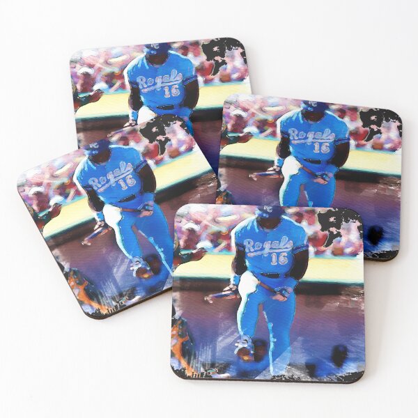 Item preview, Bo knows play baseball watercolor art  designed and sold by Poojahardwaj.