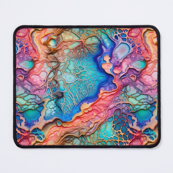 Item preview, Abstract liquid pattern. Multicolored substance under the microscope. Bright colorful psychedelic drawing. designed and sold by SculpterioShop.