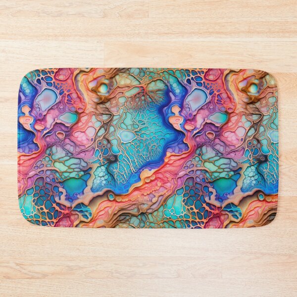 Item preview, Abstract liquid pattern. Multicolored substance under the microscope. Bright colorful psychedelic drawing. designed and sold by SculpterioShop.
