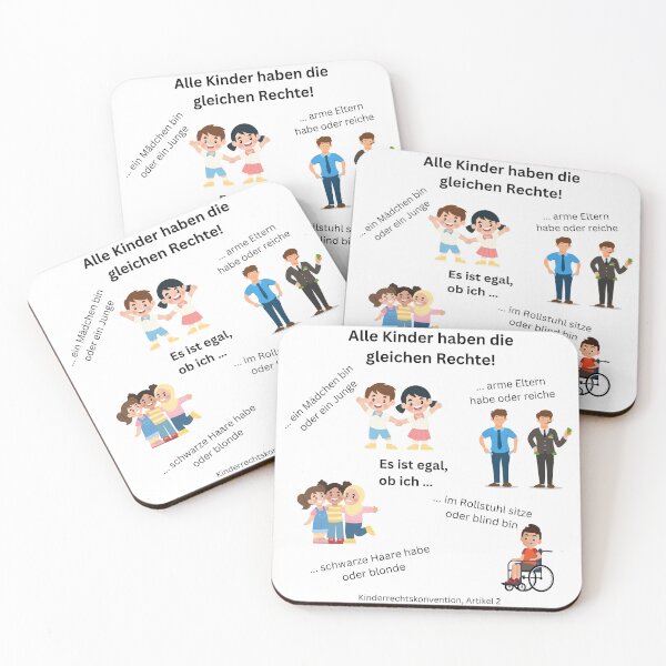 Item preview, All children have the same rights! designed and sold by Utopia-dreams.