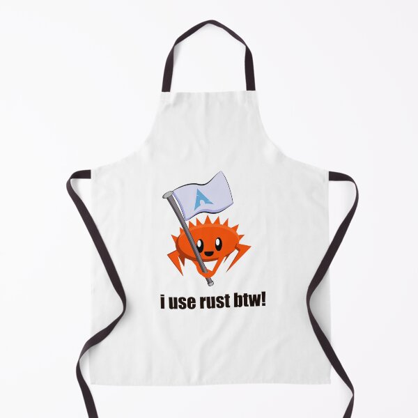 Item preview, i use rust btw! designed and sold by watthedoodle.