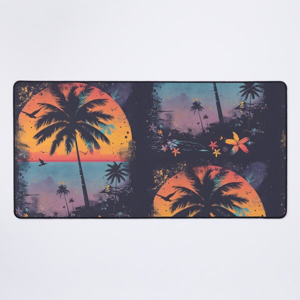 Item preview, Tropical palm beach designed and sold by SunMoonMilk.