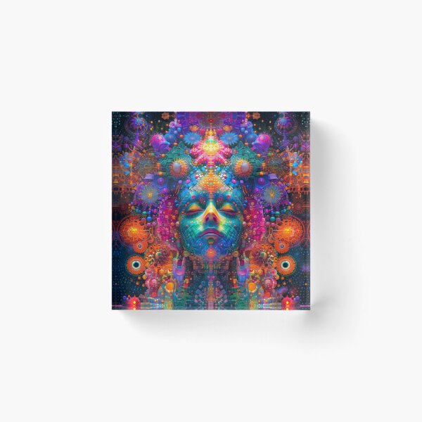 Item preview, COSMIC CONSCIOUSNESS | PSYCHEDELIC ART designed and sold by PSYNOVA.