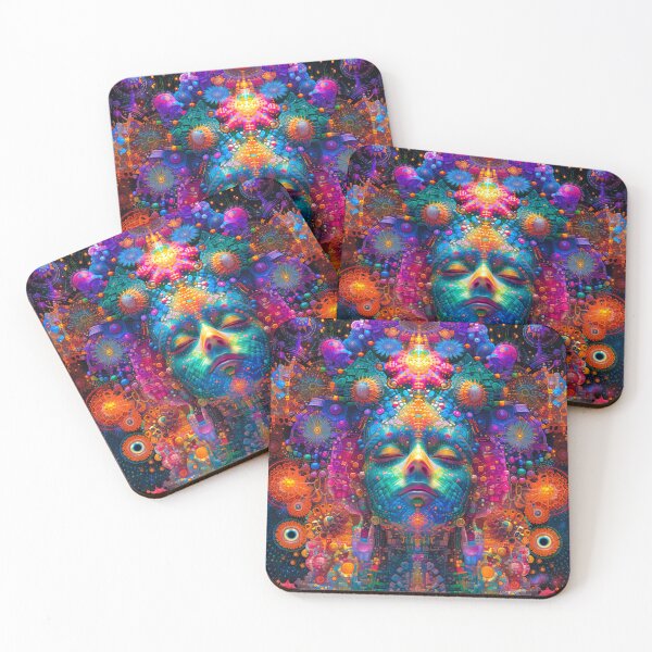 Item preview, COSMIC CONSCIOUSNESS | PSYCHEDELIC ART designed and sold by PSYNOVA.