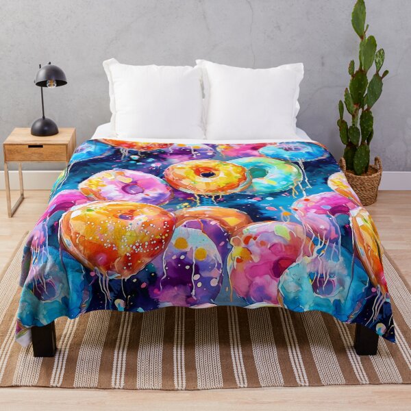Item preview, donas pintura de acuarela designed and sold by artsake4.