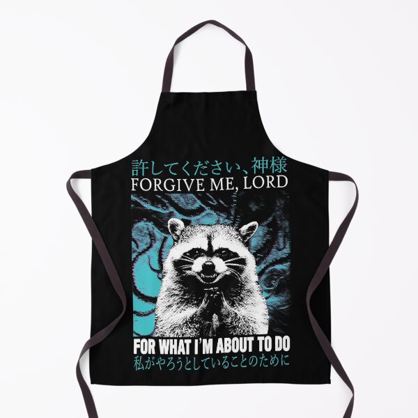 Item preview, Forgive Me Raccoon designed and sold by VintageMedatsu.