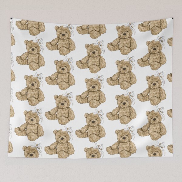 Item preview, Cuddly Teddy Bear Party Baby Bear Happy Birthday Party designed and sold by CreativeBu.