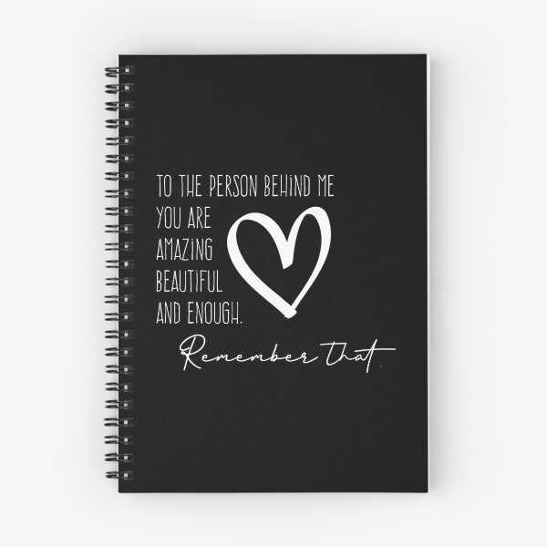 Item preview, To The Person Behind Me You Are Amazing Beautiful And Enough, Compliments designed and sold by VerdePlantTees.