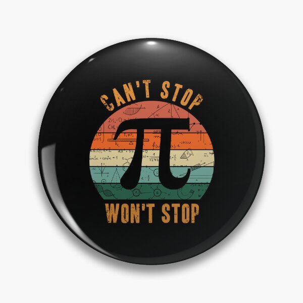 Item preview, No puedo detener a Pi No detendrá las matemáticas Día de Pi Maestro vintage designed and sold by tessBuzz.