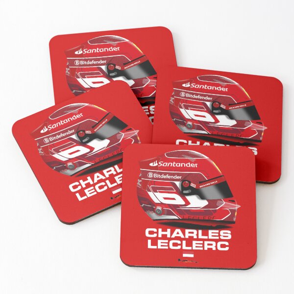 Item preview, Charles Leclerc - Ferrari SF24 - 2024 F1 season helmet designed and sold by JageOwen.