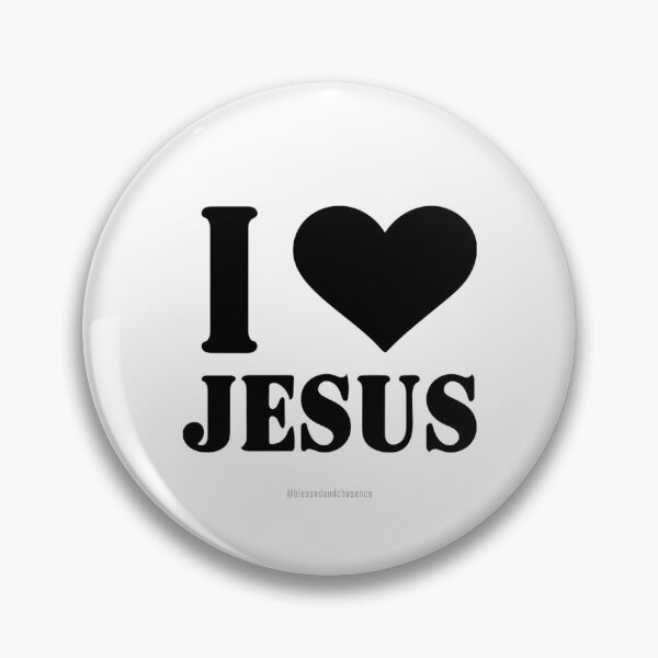 Item preview, I LOVE JESUS designed and sold by BLESSED & CHOSEN CO..