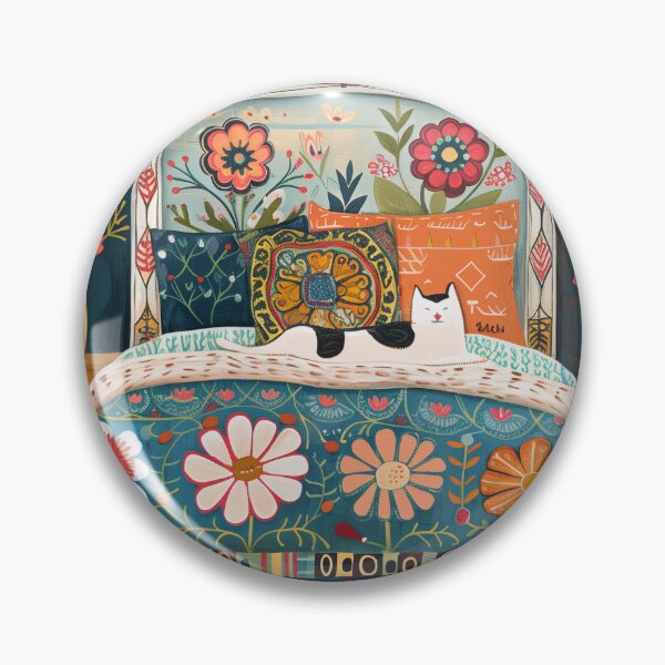 Item preview, Contemporary Folk Art Of Bedroom designed and sold by wildpiksel.