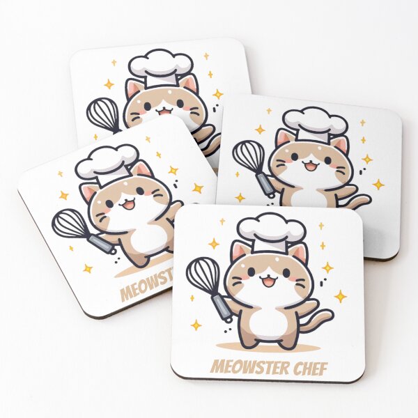 Item preview, Meowster Chef -- Cat Lover's Tee designed and sold by Ayman Toumarti.