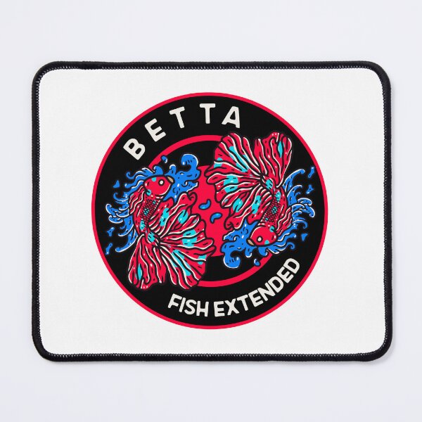 Item preview, Beta fish twins Stickers designed and sold by mndesignworx.