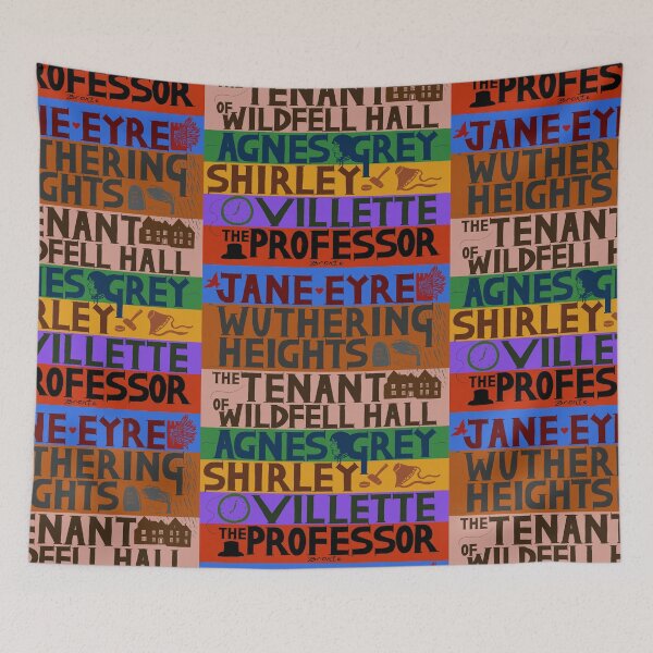 Item preview, The Novels of the Bronte Sisters (colour version) designed and sold by louweasely.