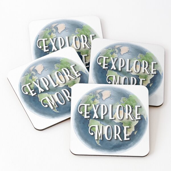 Item preview, Explore More designed and sold by Angry Swan Designs.