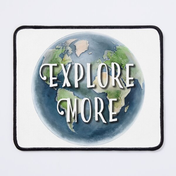 Item preview, Explore More designed and sold by Angry Swan Designs.