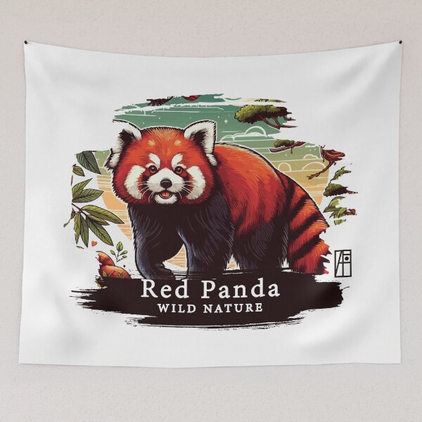 Item preview, Red Panda - WILD NATURE - RED PANDA -6 designed and sold by ArtProjectShop.