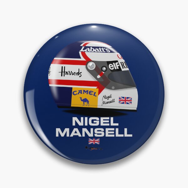Item preview, Nigel Mansell - 1992 Williams Renault helmet designed and sold by JageOwen.