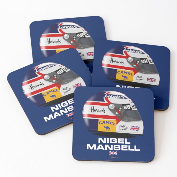 Item preview, Nigel Mansell - 1992 Williams Renault helmet designed and sold by JageOwen.