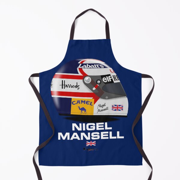 Item preview, Nigel Mansell - 1992 Williams Renault helmet designed and sold by JageOwen.