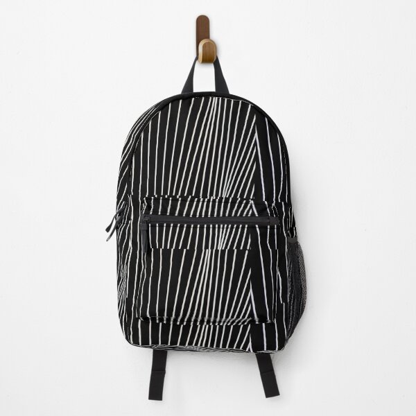 Item preview, Abstract graphic composition lines in black and white designed and sold by Carré Comme Orange.
