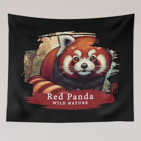Item preview, Red Panda - WILD NATURE - RED PANDA -7 designed and sold by ArtProjectShop.