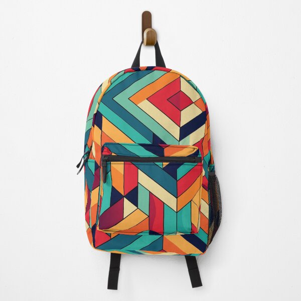 Item preview, Vibrant Symmetry,minimal abstract design illustration designed and sold by AgarutanPrint.