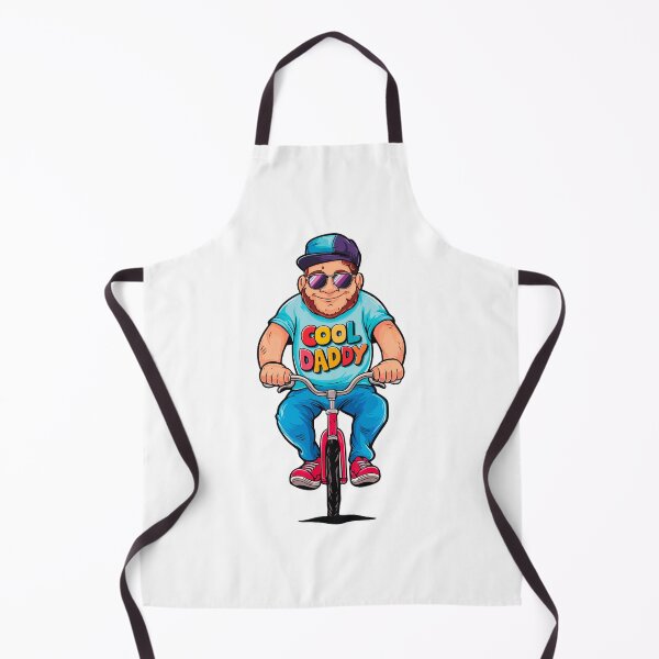 Item preview, Cool DADDY on bicycle - Father's Day designed and sold by mergmart.
