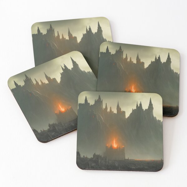 Item preview, Castles of Mordor - Digital Art designed and sold by Adrian I Barnett.