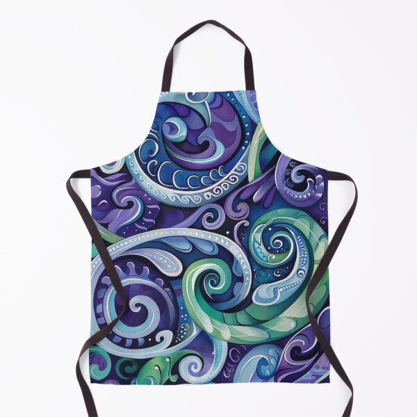 Item preview, New Zealand Paua Māori Pattern Koru Design 2 designed and sold by GrinGalore.