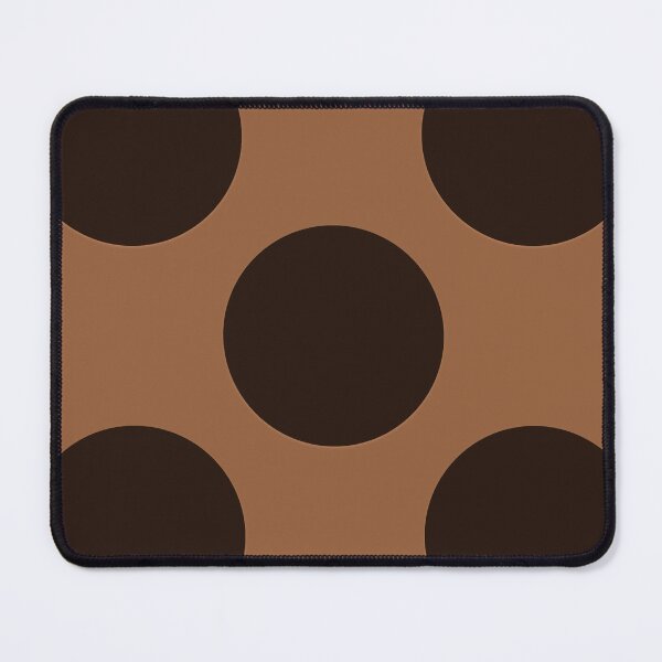 Item preview, Coffee brown polka dots designed and sold by IftinDesigns.
