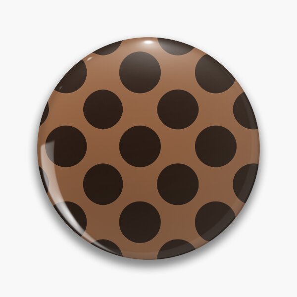 Item preview, Coffee brown polka dots designed and sold by IftinDesigns.