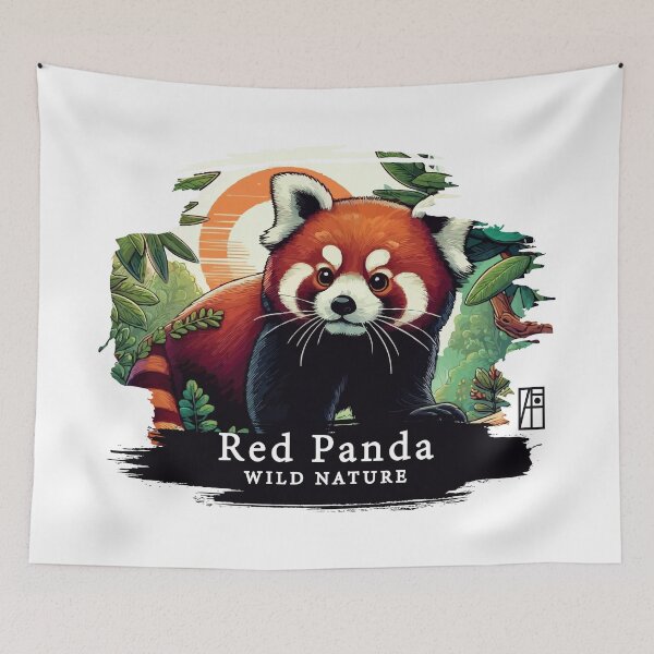 Item preview, Red Panda - WILD NATURE - RED PANDA -12 designed and sold by ArtProjectShop.