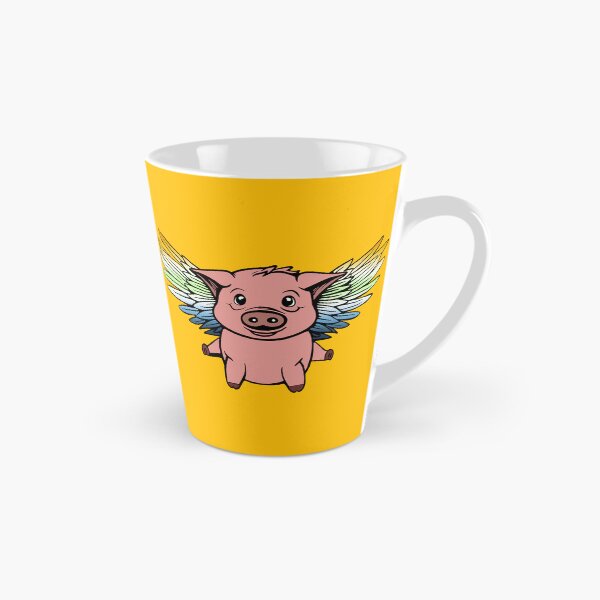 Item preview, Lindo cerdo volador AroAce Agender con alas de bandera del orgullo, diseño Kawaii AroAce Agender Flying Pig designed and sold by Travelslightly.