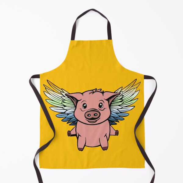 Item preview, Cute AroAce Agender Flying Pig with Pride Flag Wings , Kawaii AroAce Agender Flying Pig Design designed and sold by Travelslightly.