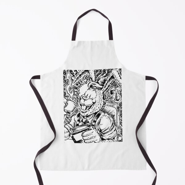 Item preview, Bunny loves coffe and a good book designed and sold by dpachers.