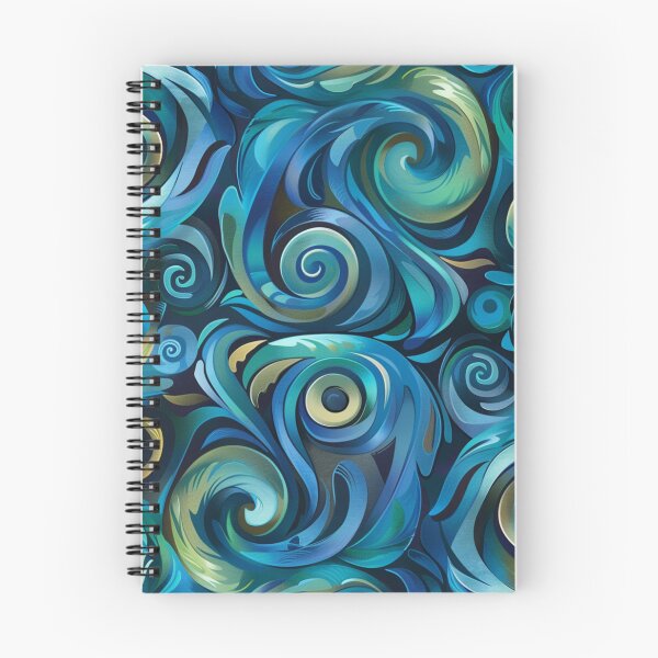 Item preview, New Zealand Māori Paua Pattern Koru Design 2 designed and sold by GrinGalore.