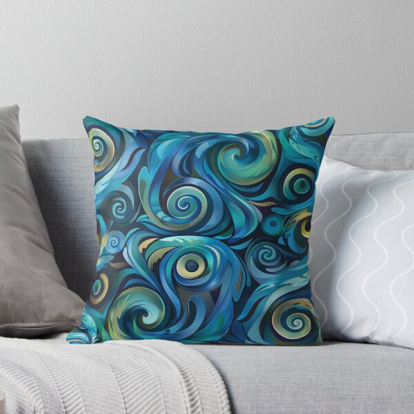 Item preview, New Zealand Māori Paua Pattern Koru Design 2 designed and sold by GrinGalore.