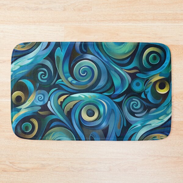 Item preview, New Zealand Māori Paua Pattern Koru Design 2 designed and sold by GrinGalore.
