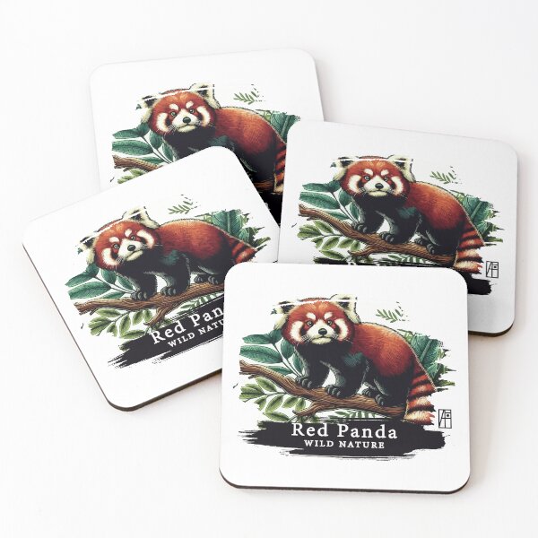 Item preview, Red Panda - WILD NATURE - RED PANDA -14 designed and sold by ArtProjectShop.
