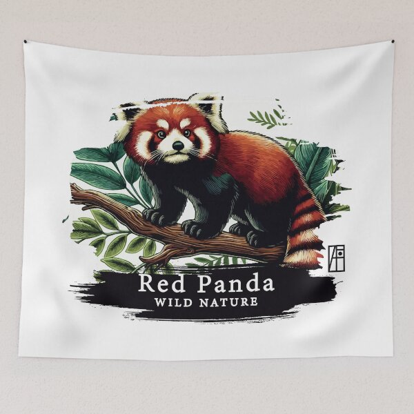 Item preview, Red Panda - WILD NATURE - RED PANDA -14 designed and sold by ArtProjectShop.