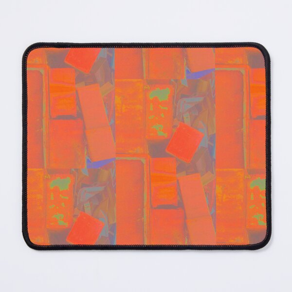 Item preview, Fluorescent orange abstract photography designed and sold by Carré Comme Orange.