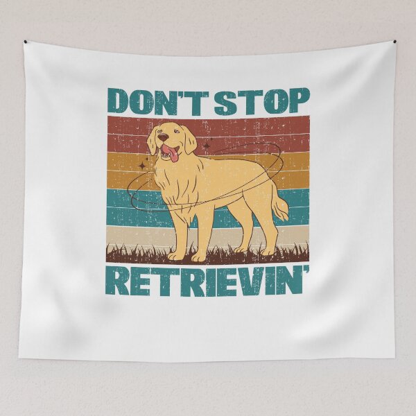 Item preview, Retro Dog Golden Retriever designed and sold by Merchrise.