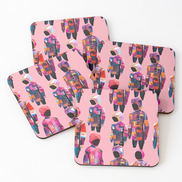 Item preview, pattern futuristic characters computer monitor designed and sold by jobreath.