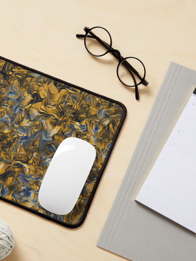 Aperçu 3 sur 5. Tapis de souris avec l'œuvre Skylines 35 créée et vendue par oduchossoir.