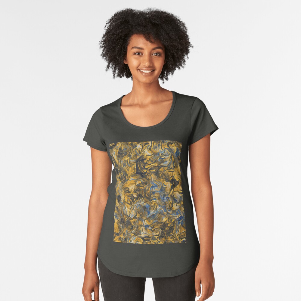 Aperçu de l'œuvre T-shirt premium échancré créée et vendue par oduchossoir.